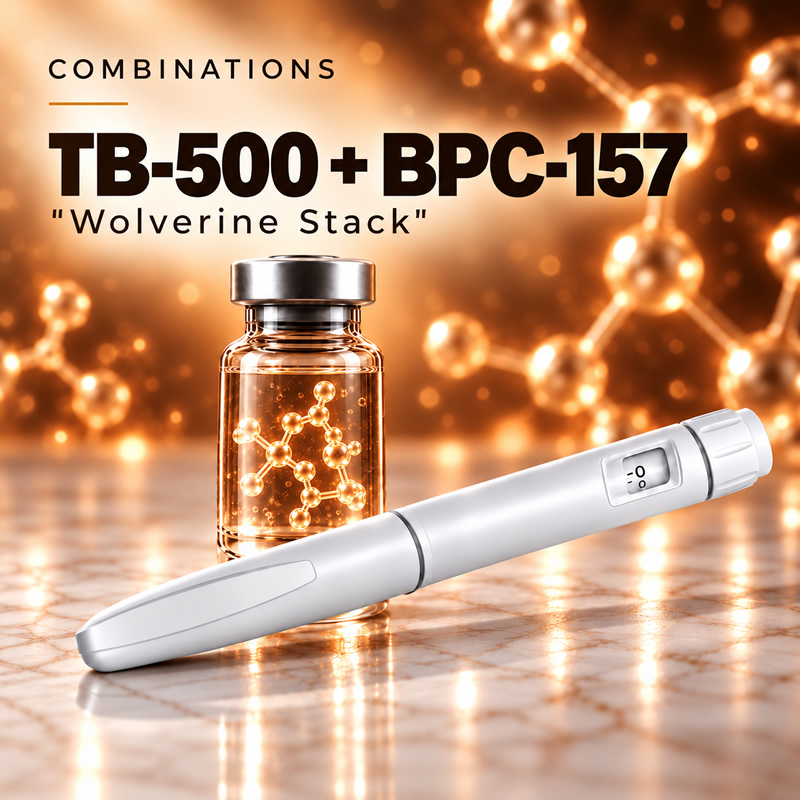 TB-500 + BPC-157 | Tissue Repair & Recovery Blend | "Wolverine Stack"